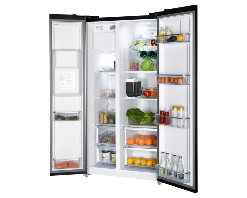 Купить  Холодильник Hiberg RFS-655DX NFGB Inverter в интернет-магазине Мега-кухня 3