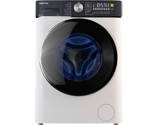 Купить Стиральная машина Hiberg i-WMQ8 - 814 W в интернет-магазине Мега-кухня