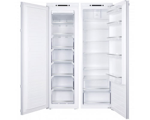 Купить  Холодильник HIBERG RFB 30 W + Морозильник HIBERG FRB 30 NFW в интернет-магазине Мега-кухня 2