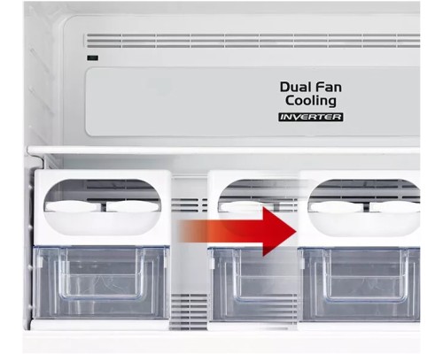 Купить  Холодильник Hitachi R-VX 472 PU9 BBK в интернет-магазине Мега-кухня 7