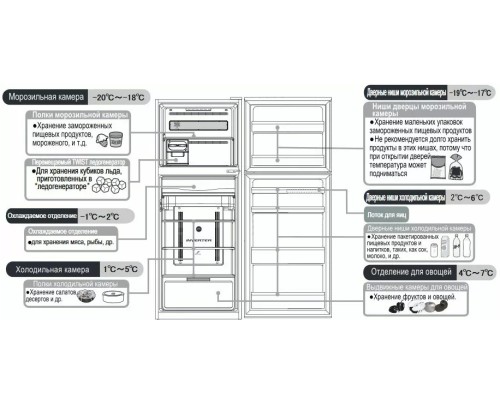 Купить  Холодильник Hitachi R-VX 472 PU9 BSL в интернет-магазине Мега-кухня 3