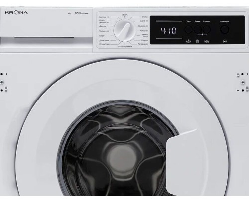 Купить  Встраиваемая стиральная машина Krona ZIMMER 1200 7K WHITE в интернет-магазине Мега-кухня 5