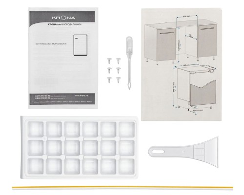 Купить  Встраиваемый морозильник Krona WIESEL FR в интернет-магазине Мега-кухня 7