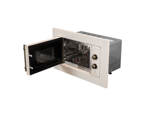 Купить  Встраиваемая микроволновая печь  LEX BIMO 20.01 C IV Light (Белый Антик) в интернет-магазине Мега-кухня 2