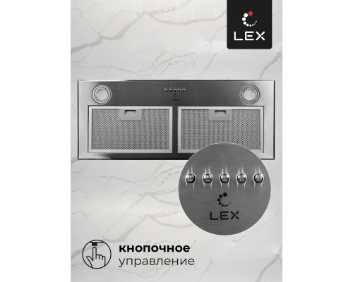 Купить  Встраиваемая кухонная вытяжка LEX GS BLOC P 900 Inox в интернет-магазине Мега-кухня 5