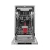 Купить 123 Встраиваемая посудомоечная машина LEX PM 4563 A в интернет-магазине Мега-кухня