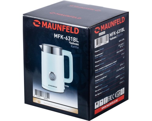 Купить  Чайник Maunfeld MFK-631BL в интернет-магазине Мега-кухня 12