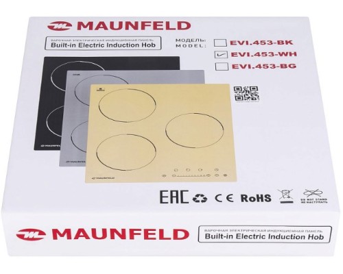 Купить  Индукционная варочная панель Maunfeld EVI.453-WH в интернет-магазине Мега-кухня 8