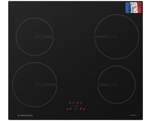 Купить 123 Индукционная варочная панель Maunfeld MVSI59.4HZ-BK в интернет-магазине Мега-кухня