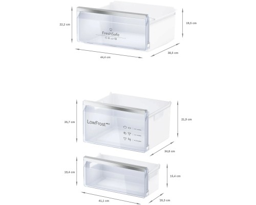 Купить  Встраиваемая холодильно-морозильная комбинация Neff KI5872FE0 в интернет-магазине Мега-кухня 7