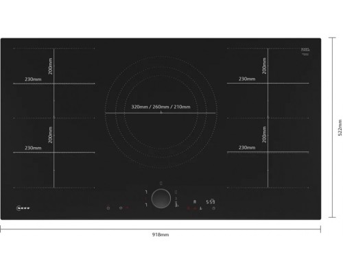 Купить  Варочная поверхность Neff T69FUV4L0 в интернет-магазине Мега-кухня 2