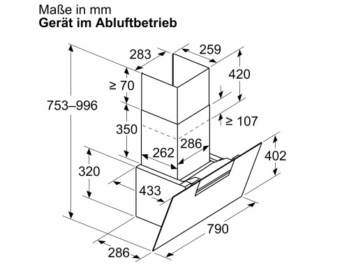 Купить  Вытяжка Neff D85IFN1S0 в интернет-магазине Мега-кухня 6
