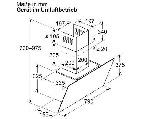 Купить  Вытяжка Neff D83IDK1S0 в интернет-магазине Мега-кухня 6