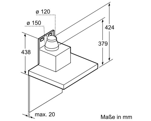 Купить  Вытяжка Neff D95BMP5N0 в интернет-магазине Мега-кухня 5