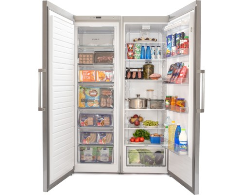 Купить  Холодильник Side-by-Side Scandilux SBS404Z01X в интернет-магазине Мега-кухня 1