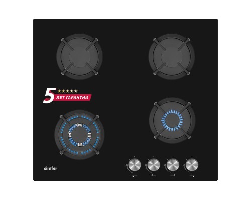 Купить Газовая варочная панель Simfer H60N41B571 в интернет-магазине Мега-кухня