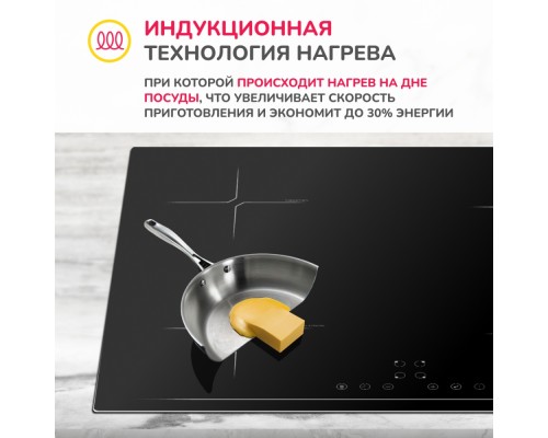 Купить  Индукционная варочная панель Simfer H60I74S003 в интернет-магазине Мега-кухня 4