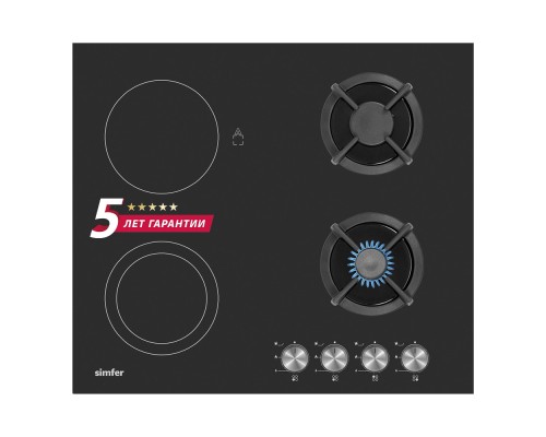Купить  Комбинированная варочная панель Simfer H60N26S516 в интернет-магазине Мега-кухня 1