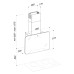 Купить  Настенная вытяжка Sirius SLTC 111 FLAT Bronze в интернет-магазине Мега-кухня 3