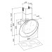 Купить  Настенная вытяжка Sirius SLTC 94 ECLIPSE black/copper в интернет-магазине Мега-кухня 2