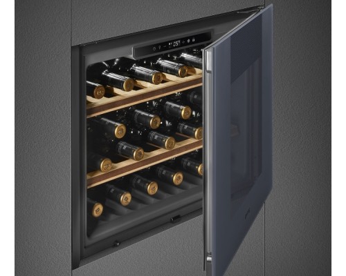 Купить  Встраиваемый холодильный шкаф для вина Smeg CVI121G в интернет-магазине Мега-кухня 2