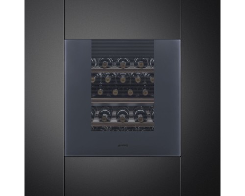 Купить  Встраиваемый холодильный шкаф для вина Smeg CVI129G в интернет-магазине Мега-кухня 1