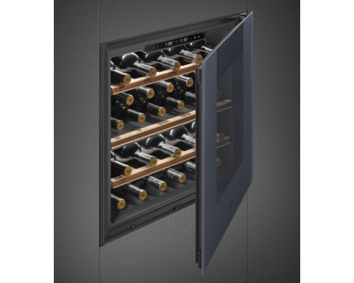 Купить  Встраиваемый холодильный шкаф для вина Smeg CVI129G в интернет-магазине Мега-кухня 2