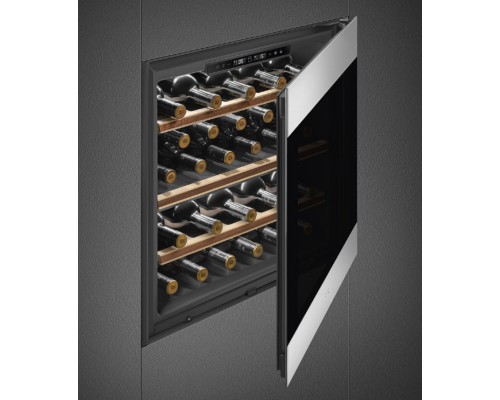 Купить  Встраиваемый холодильный шкаф для вина Smeg CVI329X3 в интернет-магазине Мега-кухня 2