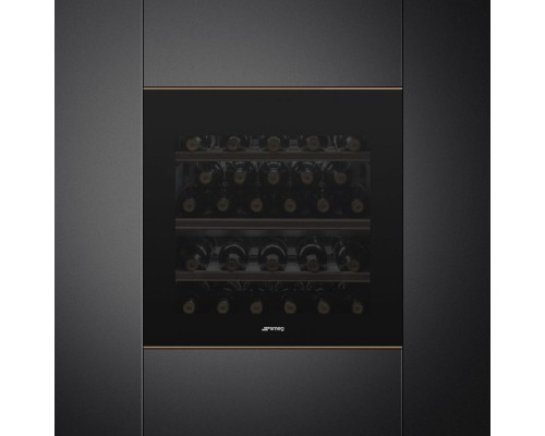 Купить 123 Встраиваемый холодильный шкаф для вина Smeg CVI629NR3 в интернет-магазине Мега-кухня