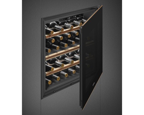 Купить  Встраиваемый холодильный шкаф для вина Smeg CVI629NR3 в интернет-магазине Мега-кухня 1