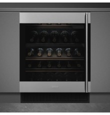 Встраиваемый холодильный шкаф для вина Smeg CVI338LX3