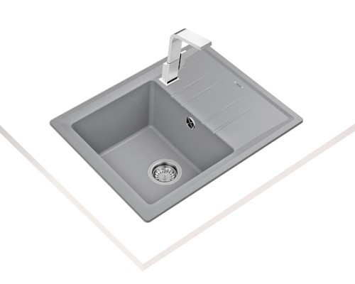 Купить Мойка Teka Stone 45 S-TG 1B 1D metallic grey в интернет-магазине Мега-кухня 1 Купить Мойка Teka Stone 45 S-TG 1B 1D metallic grey в интернет-магазине Мега-кухня 1