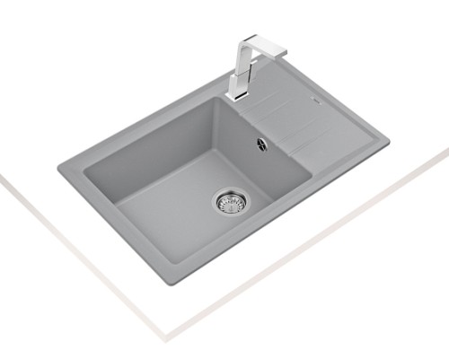 Купить Мойка Teka Stone 60 S-TG 1B 1D metallic grey в интернет-магазине Мега-кухня 1 Купить Мойка Teka Stone 60 S-TG 1B 1D metallic grey в интернет-магазине Мега-кухня 1