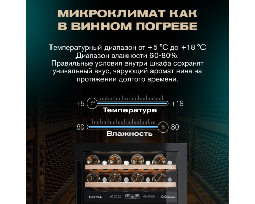 Купить Винный шкаф Meyvel MV46-KBT2 в интернет-магазине Мега-кухня 4 Купить Винный шкаф Meyvel MV46-KBT2 в интернет-магазине Мега-кухня 4