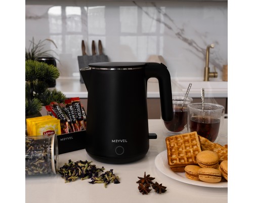 Купить Электрический чайник Meyvel MKE-04T (Black) в интернет-магазине Мега-кухня 21 Купить Электрический чайник Meyvel MKE-04T (Black) в интернет-магазине Мега-кухня 21