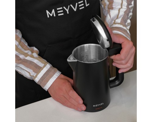 Купить Электрический чайник Meyvel MKE-03T (Black) в интернет-магазине Мега-кухня 21 Купить Электрический чайник Meyvel MKE-03T (Black) в интернет-магазине Мега-кухня 21
