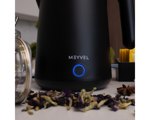 Купить Электрический чайник Meyvel MKE-04T (Black) в интернет-магазине Мега-кухня 22 Купить Электрический чайник Meyvel MKE-04T (Black) в интернет-магазине Мега-кухня 22