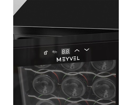 Купить Винный шкаф Meyvel MV12-TB1 в интернет-магазине Мега-кухня 9 Купить Винный шкаф Meyvel MV12-TB1 в интернет-магазине Мега-кухня 9