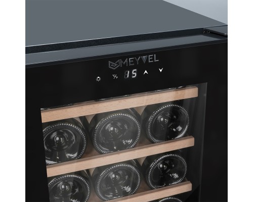 Купить Винный шкаф Meyvel MV18-KBF1 в интернет-магазине Мега-кухня 22 Купить Винный шкаф Meyvel MV18-KBF1 в интернет-магазине Мега-кухня 22