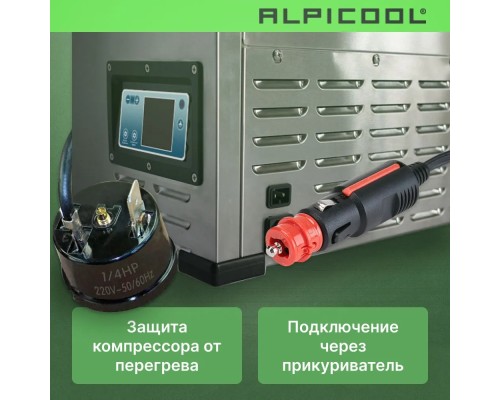 Купить  Автохолодильник Alpicool BD110(12/24) в интернет-магазине Мега-кухня 5
