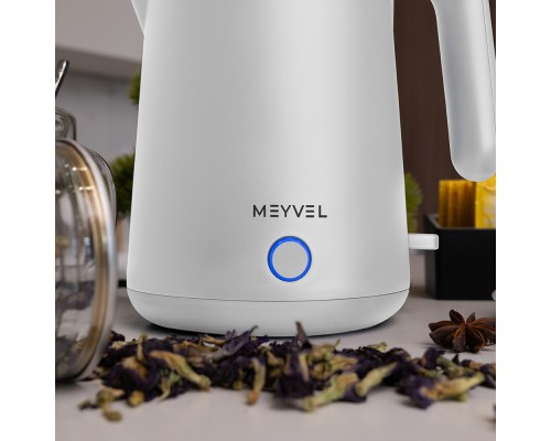 Купить Электрический чайник Meyvel MKE-04T (White) в интернет-магазине Мега-кухня 10 Купить Электрический чайник Meyvel MKE-04T (White) в интернет-магазине Мега-кухня 10