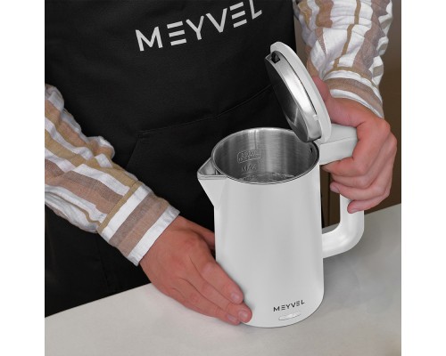 Купить Электрический чайник Meyvel MKE-03T (White) в интернет-магазине Мега-кухня 13 Купить Электрический чайник Meyvel MKE-03T (White) в интернет-магазине Мега-кухня 13