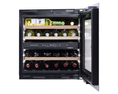 Купить Винный шкаф Dunavox DAVG-25.63DSS.TO в интернет-магазине Мега-кухня 1 Купить Винный шкаф Dunavox DAVG-25.63DSS.TO в интернет-магазине Мега-кухня 1