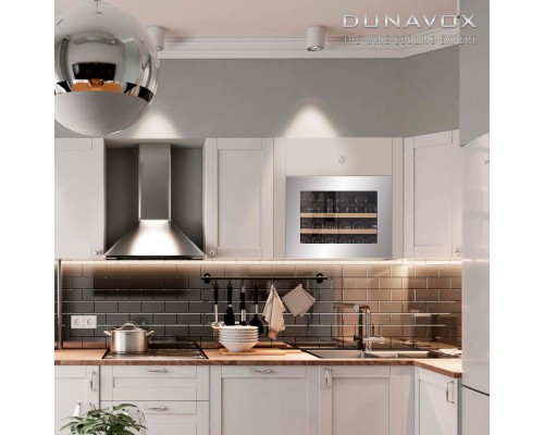 Купить Винный шкаф Dunavox DAB-26.60SS.TO в интернет-магазине Мега-кухня 1 Купить Винный шкаф Dunavox DAB-26.60SS.TO в интернет-магазине Мега-кухня 1