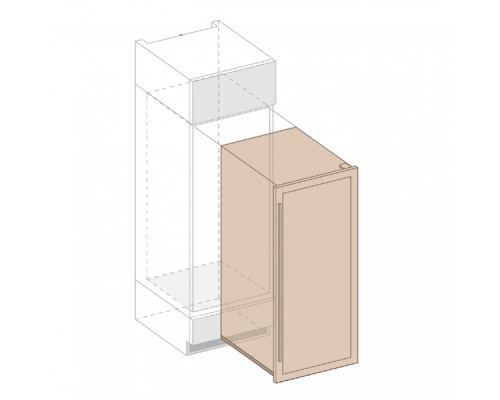 Купить  Винный шкаф Dunavox DAVG-114.288DOP.TO в интернет-магазине Мега-кухня 6