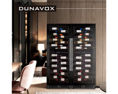 Купить  Винный шкаф Dunavox DX-104.375DB в интернет-магазине Мега-кухня 5