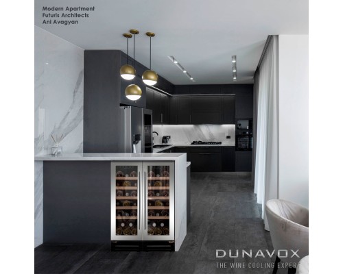 Купить  Винный шкаф Dunavox DAUF-19.58SS в интернет-магазине Мега-кухня 1