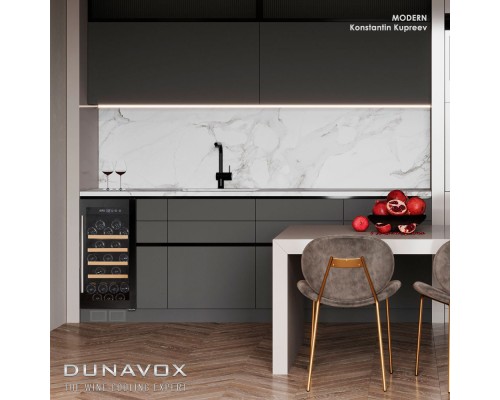 Купить Винный шкаф Dunavox DAU-32.81B в интернет-магазине Мега-кухня 1 Купить Винный шкаф Dunavox DAU-32.81B в интернет-магазине Мега-кухня 1