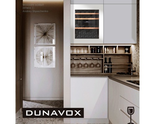 Купить  Винный шкаф Dunavox DAV-32.81DW.TO в интернет-магазине Мега-кухня 1