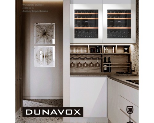 Купить  Винный шкаф Dunavox DAV-32.81DW.TO в интернет-магазине Мега-кухня 2